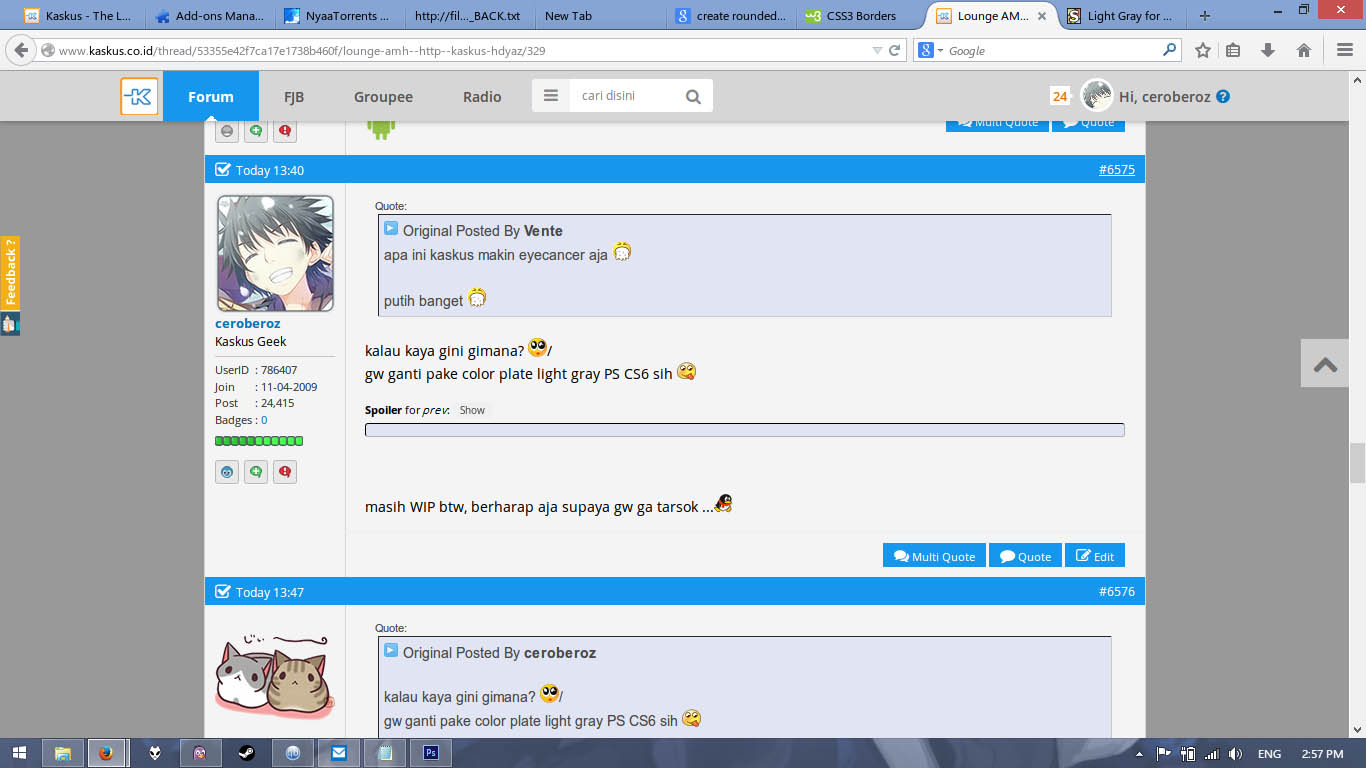 Light Gray for Kaskus EVO(L)