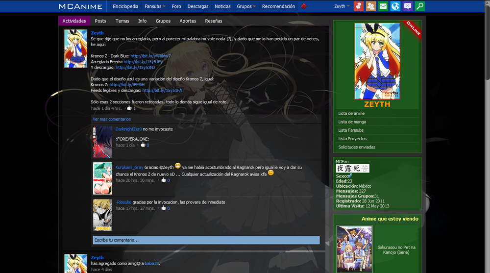 Kronos MCAnime: Ragnarok