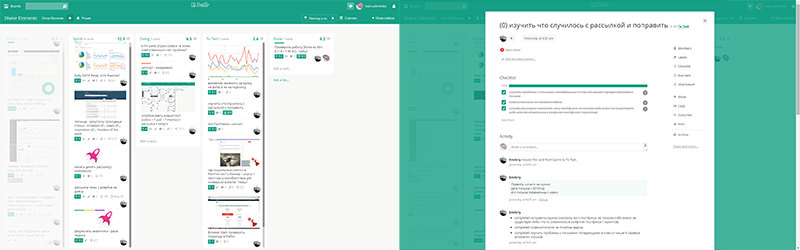 Flat Design For Trello