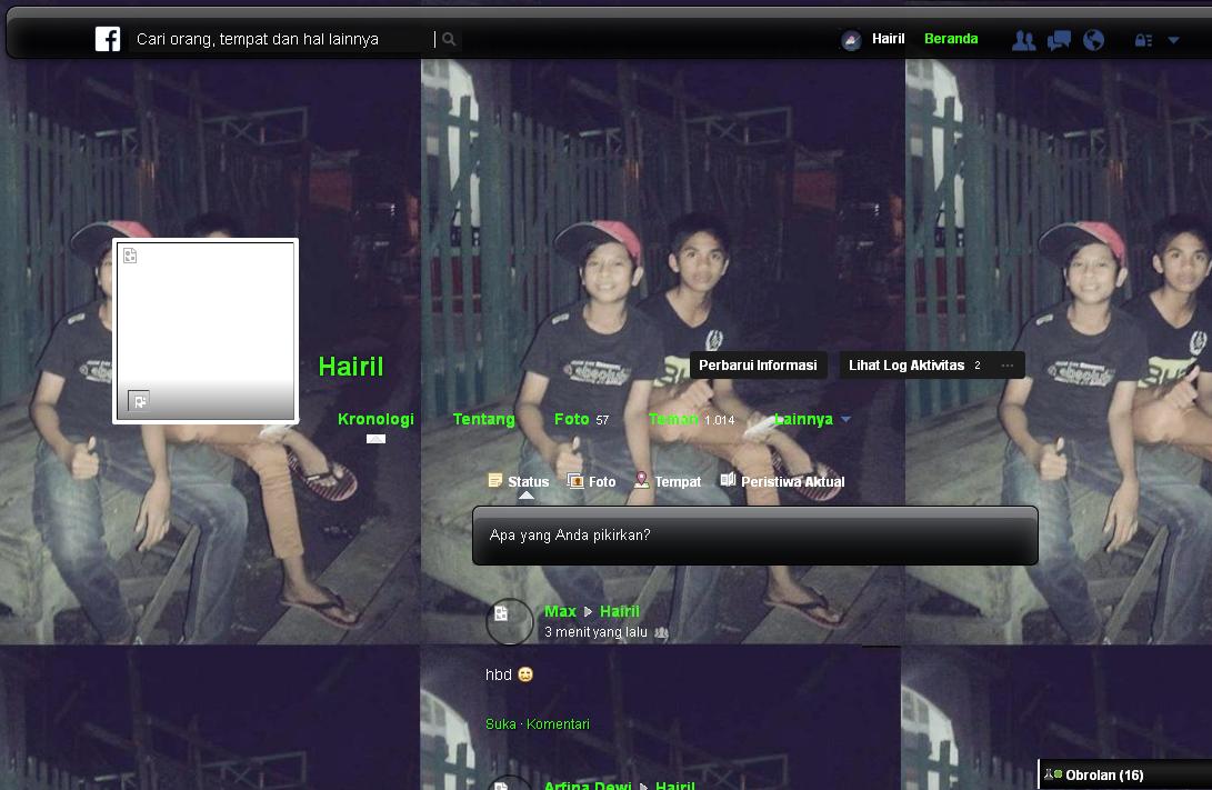 Hairil & Mukhlis Style - By Hairil Facebook  Theme