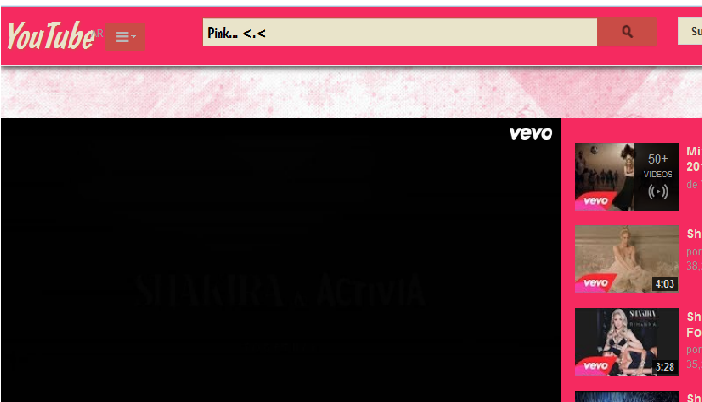Youtube-Pink Hearts