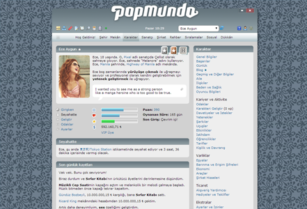 Popmundo V2 - (Retro) Degistirilebilir Arkaplan
