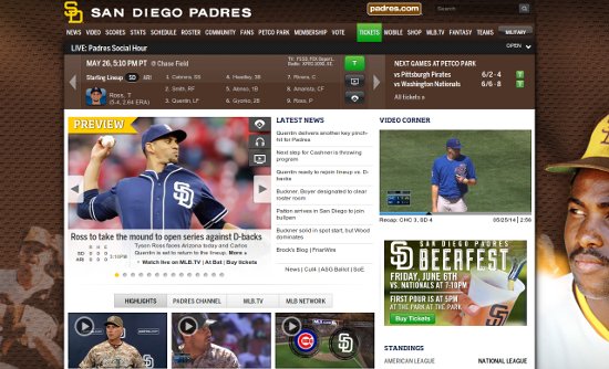 Padres.com Brown