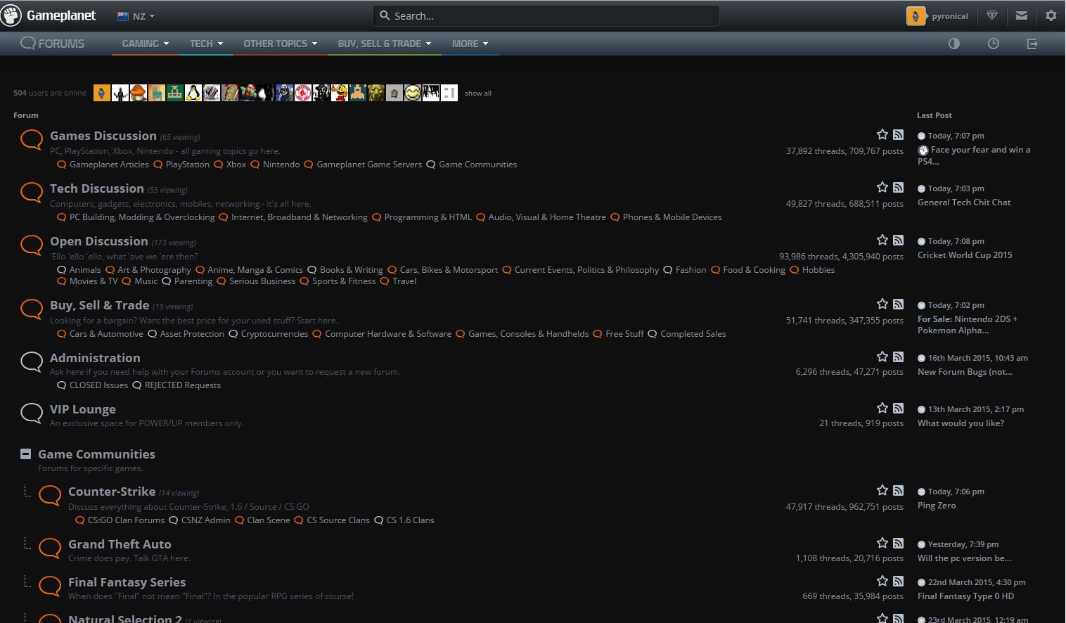 GPForums Dark v3
