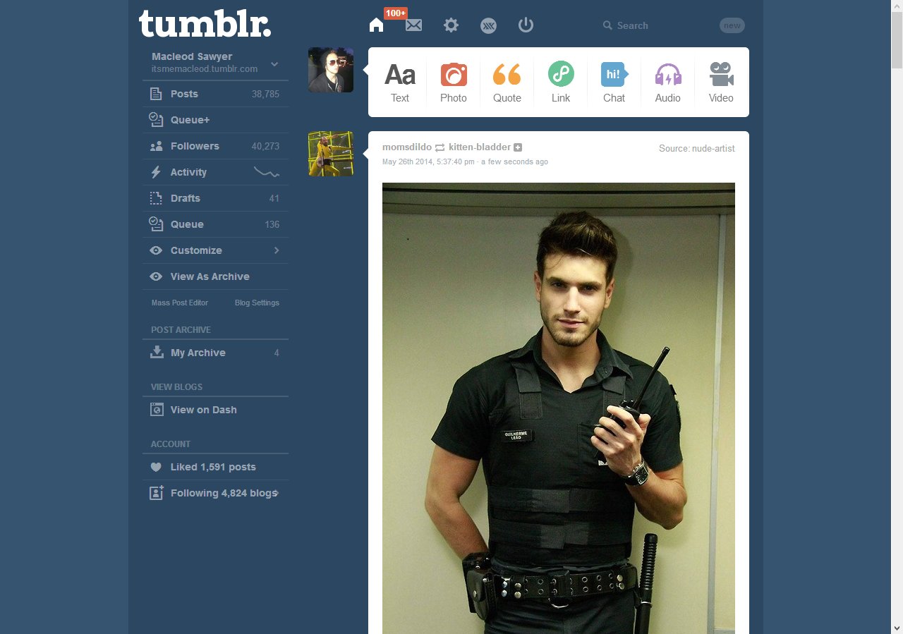Modern Tumblr (Left) by Macleod Sawyer (mxcleod)