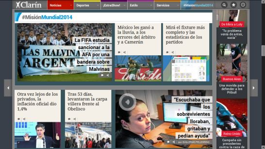 Diario Clarin Argentina