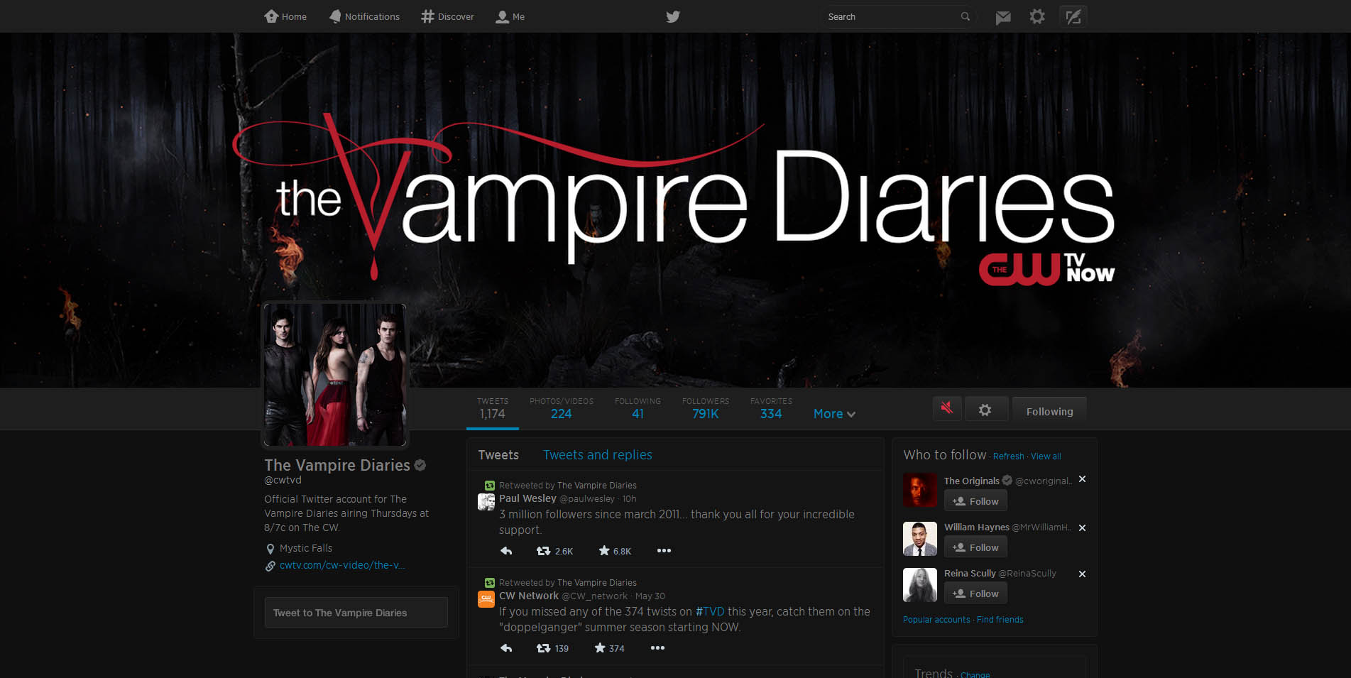 Twitter – Sleek Dark