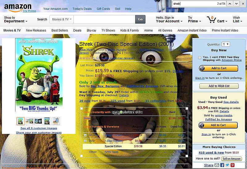 Shrekification