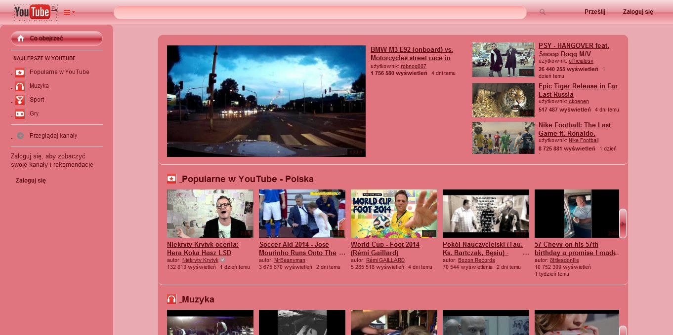 YouTube pinkMEnizer