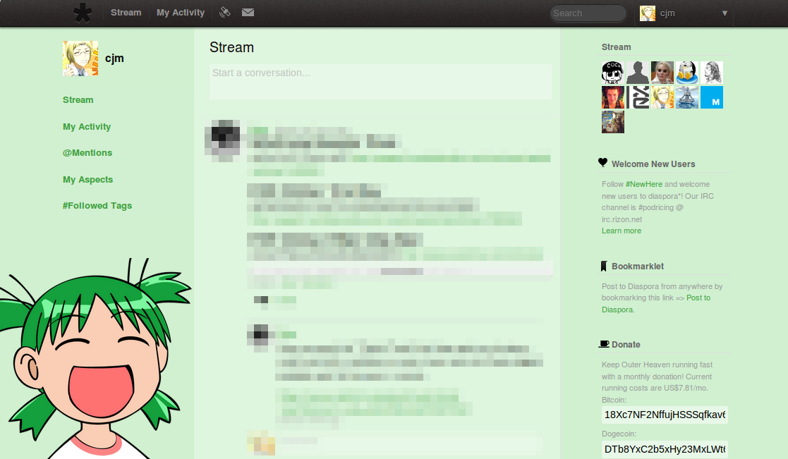 Yotsuba for Diaspora (Podricing)