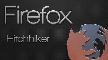 Start Page | about:home "Hitchhiker" Dark