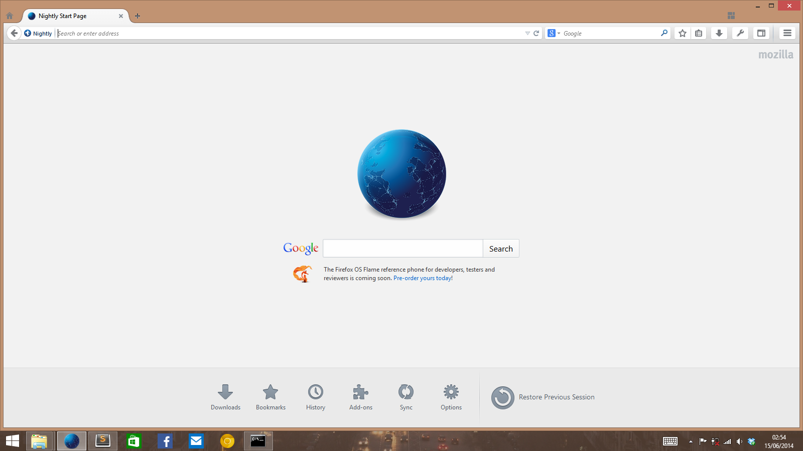 Yosemite Firefox