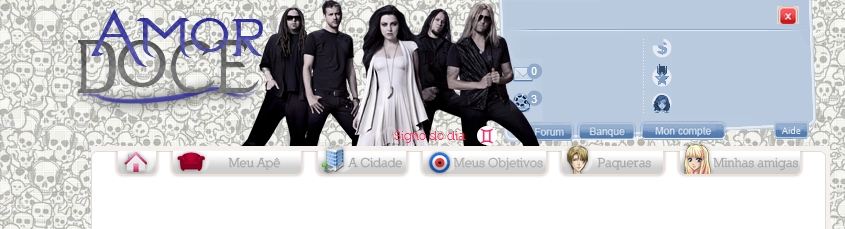 Tema Amor Doce - Evanescense