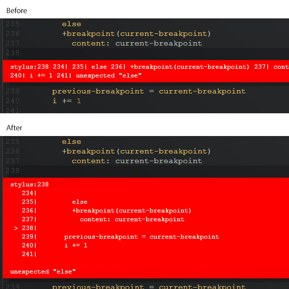Codepen.io - Better Errors
