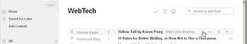 feedly.com more compact