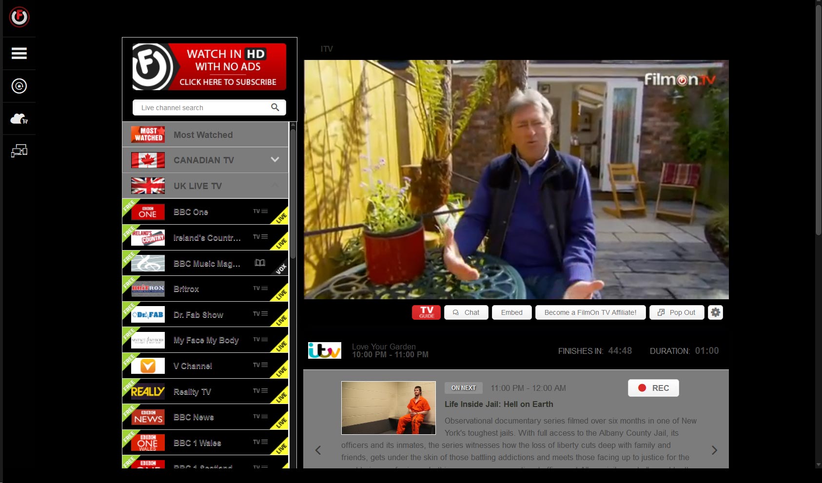 filmon.com Black with white text.