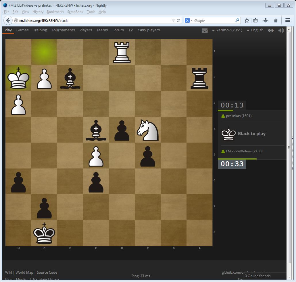 LIChess Giant ChessBoard