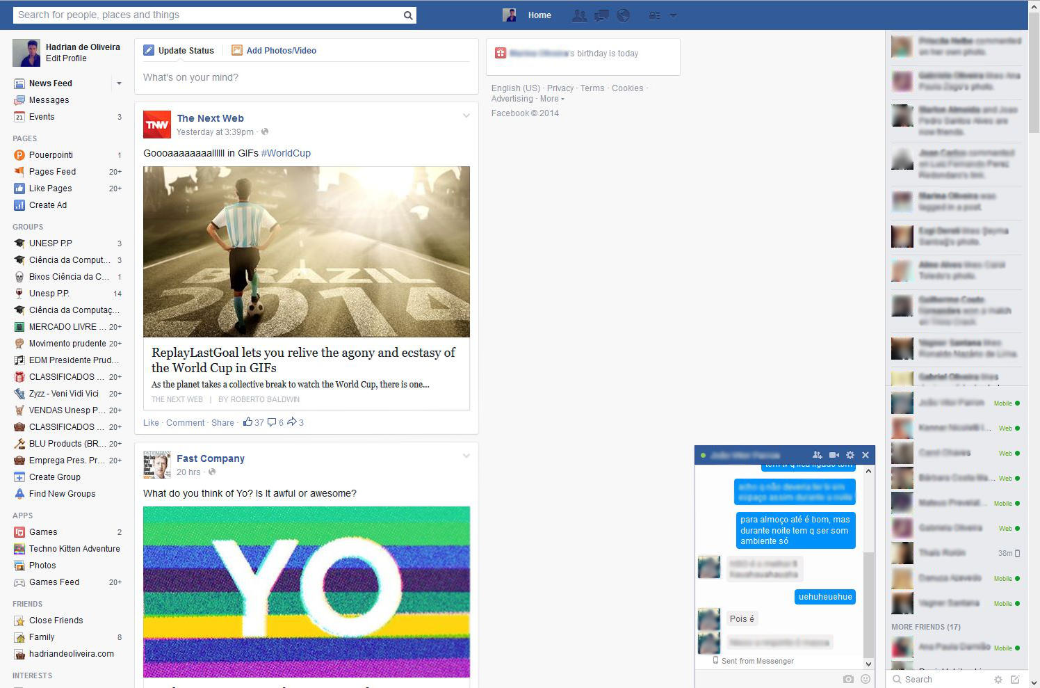 Facebook Modernly Classic