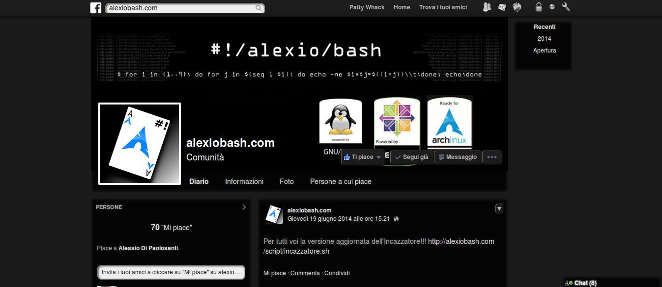 SSLDistro Facebook Dark