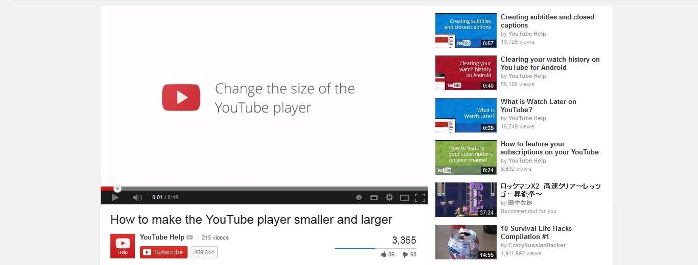 Youtube resizer's resizer