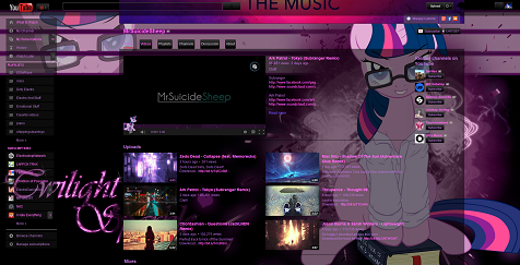 Youtube ~ Twilight Theme With HTML5 Player