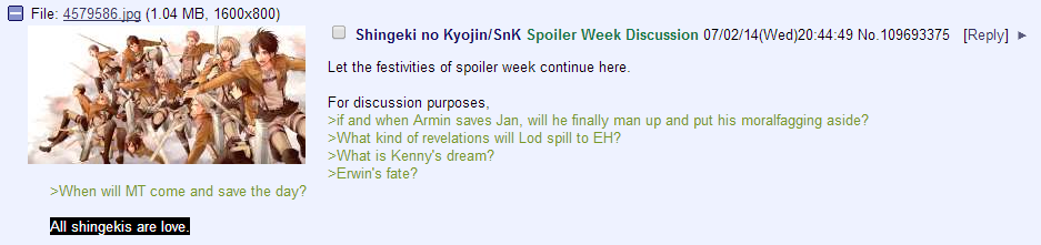 Anti-spoiler for imageboards