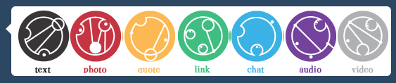 Gallifreyan dashboard icons [Tumblr post icons]