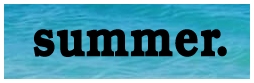 Tumblr Logo: SUMMER - (Black Version)