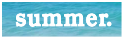 Tumblr Logo: SUMMER - (White Version)
