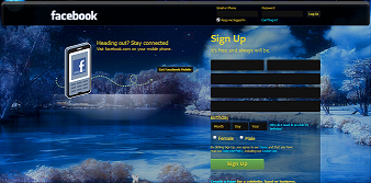 Facebook Dark Winter by NeV3RmI