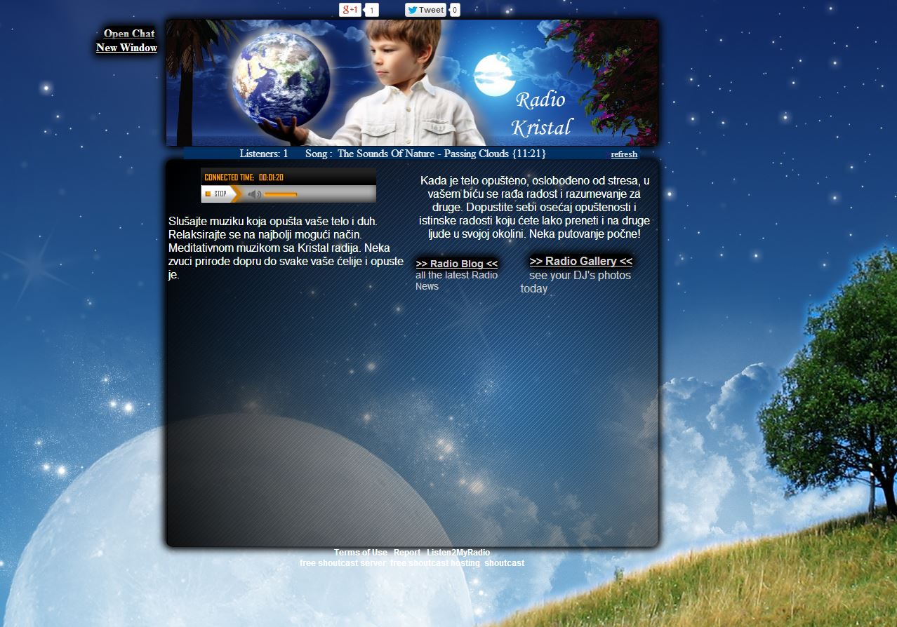 Kristal tema