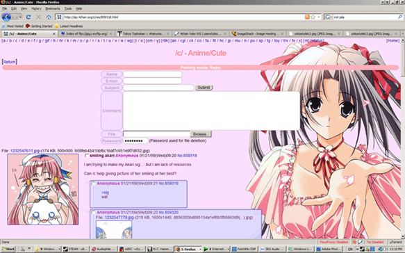 4chan - pink theme