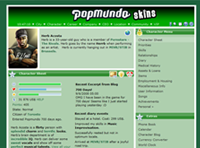 Green Theme For Popmundo V6.3