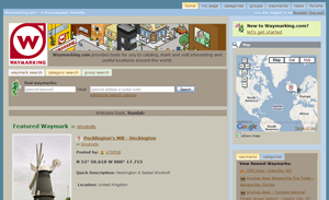 Waymarking.com - Wayward Theme