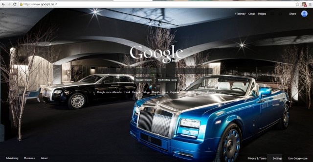ROLLS ROYCE GOOGLE THEME