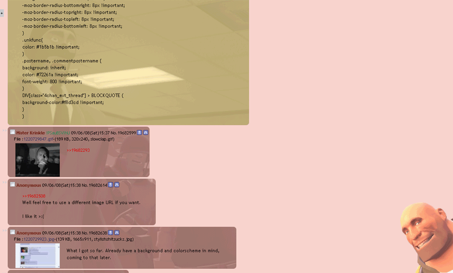 Browsing /v/ with Heavy