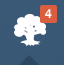MTG Green Mana Symbol- Tumblr Home Icon