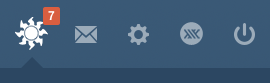 MTG White Mana Symbol- Tumblr Home Icon