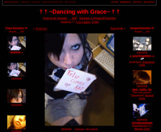 Fotolog Simple Dark, no ads