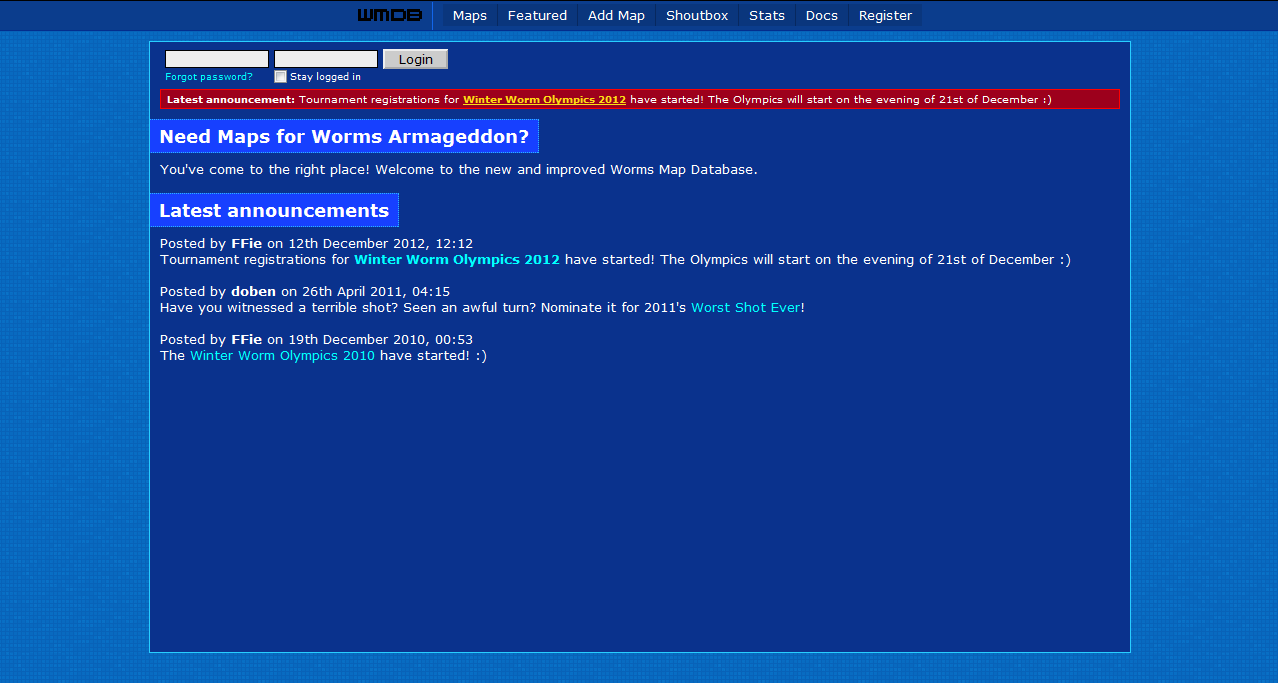 Blue WMDB