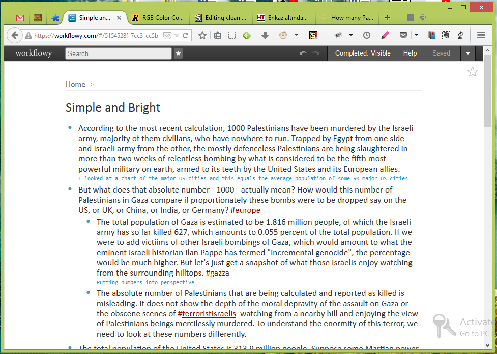 workflowy.com - simple and bright
