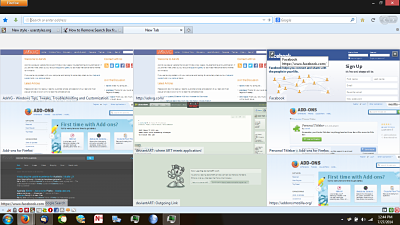 Firefox 31+ | Hide New tab search