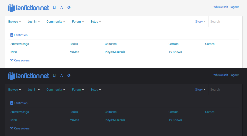 Fanfiction.net Prism - [Day/Night Editions]