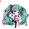 Freely Tomorrow Miku cursor!
