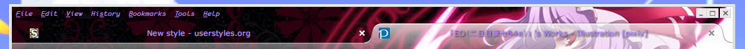 Firefox - Full-width tabs