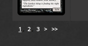 Gatherer Bottom Pager