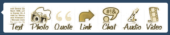 Gold dash icons [Tumblr post icons]