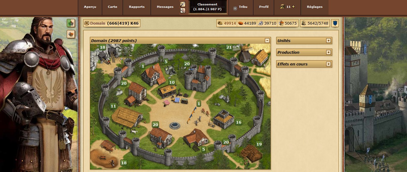 Dark Brown Theme for tribal wars