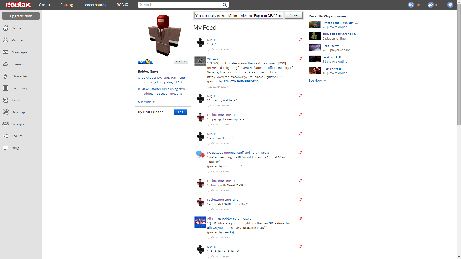 Black & White Roblox NavBar (v1.0.2)