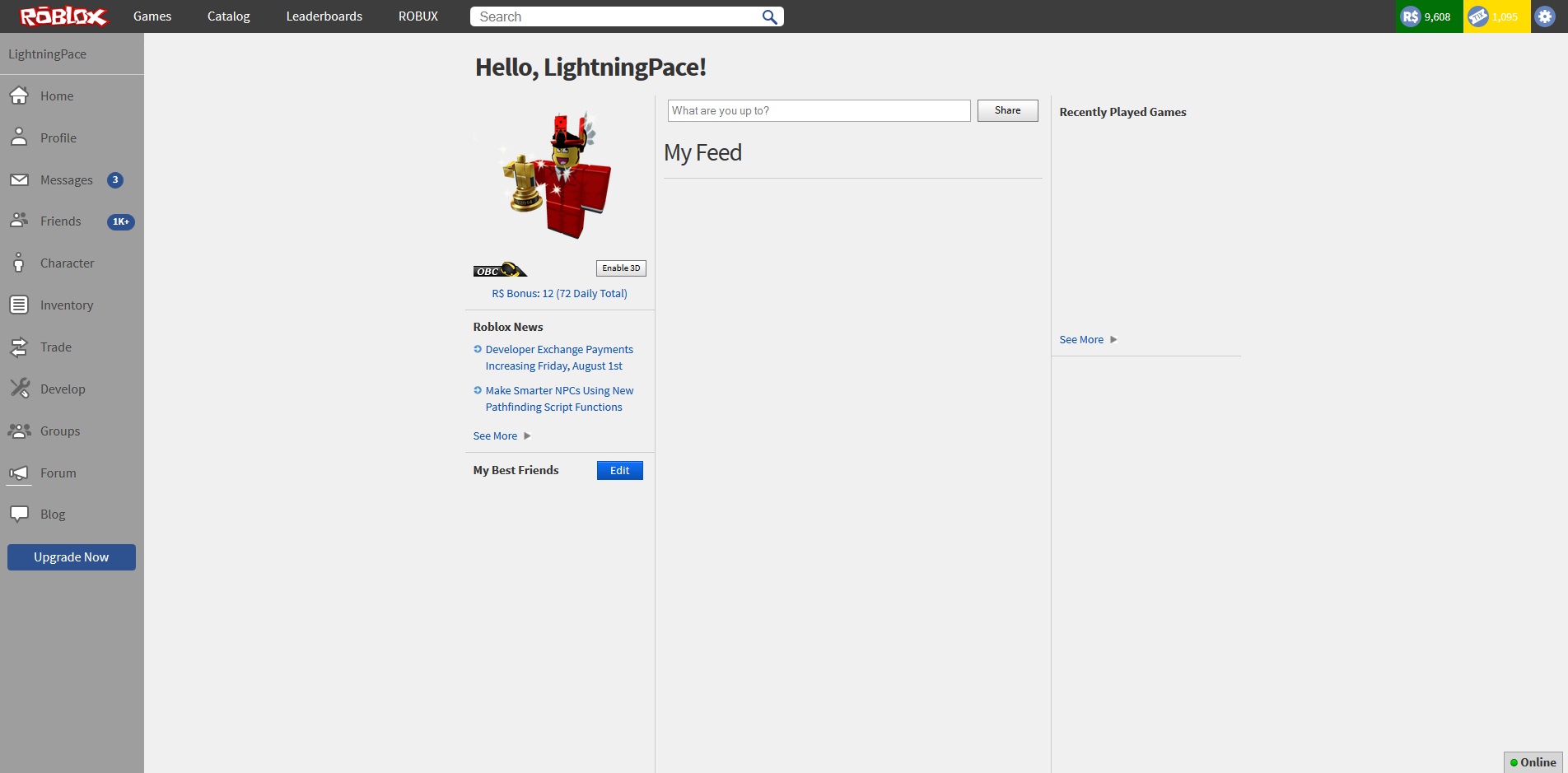 ROBLOX Dark Theme